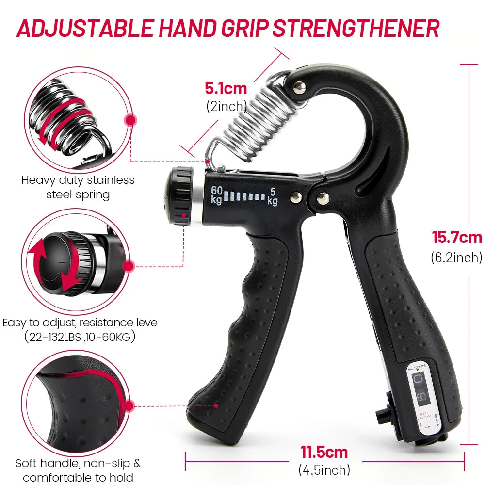 Heavy Hand Gripper Trainer